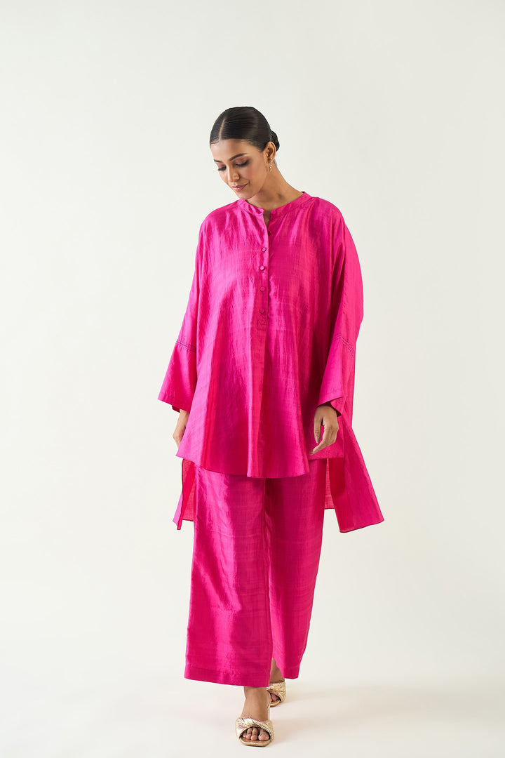 Ira: Silk Kimono Tunic set