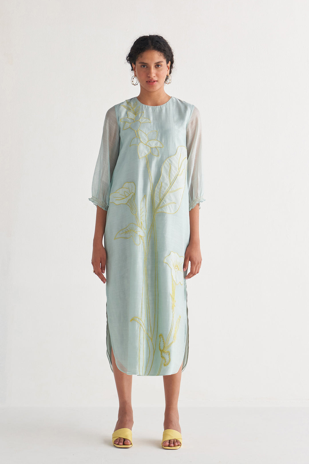 Blue Sea Breeze Couching Dress